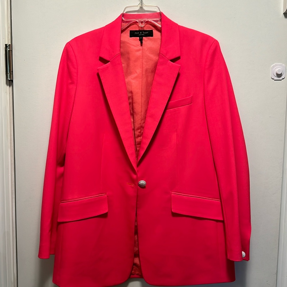 Rag & Bone Ames wool-blend twill blazer
